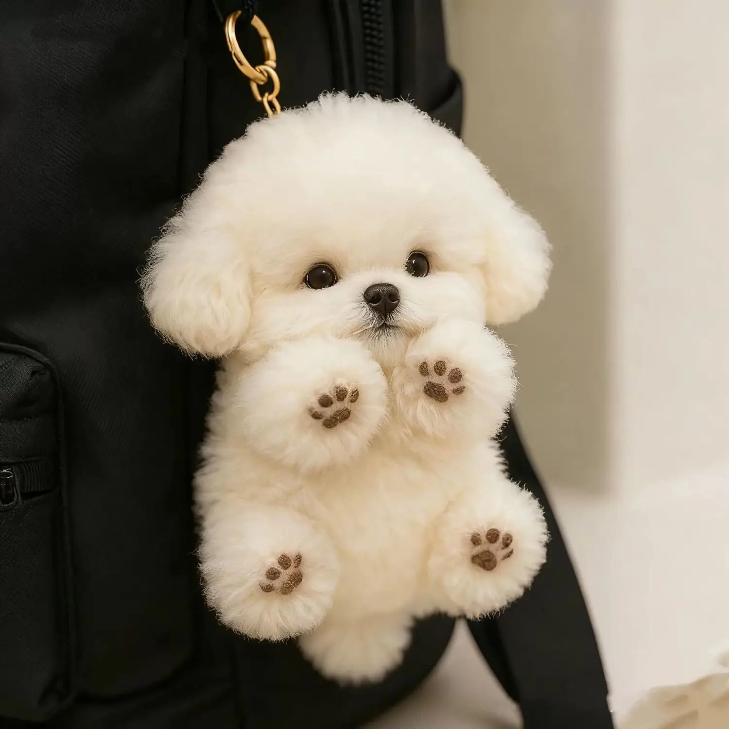 

Cute Outfit Teddy Bear Plush Pendant Backpack Pendant Decoration Gift For Girlfriends And Friends