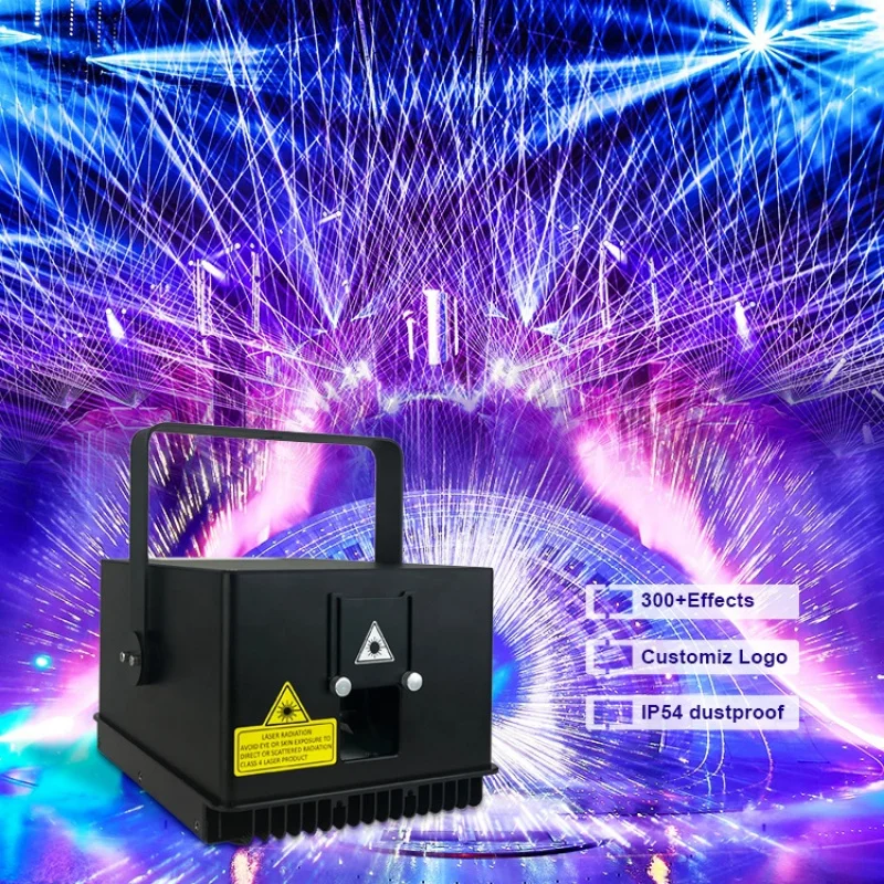 

Knight 5w Stage Rgb Animation Dmx512 Disco Laser Light for Dj Club