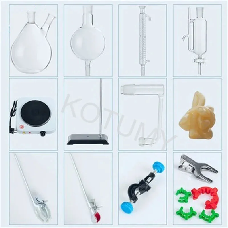 Essential oil extraction separator device 500/1000/200ml pure dew distillation equipment Graham condenser