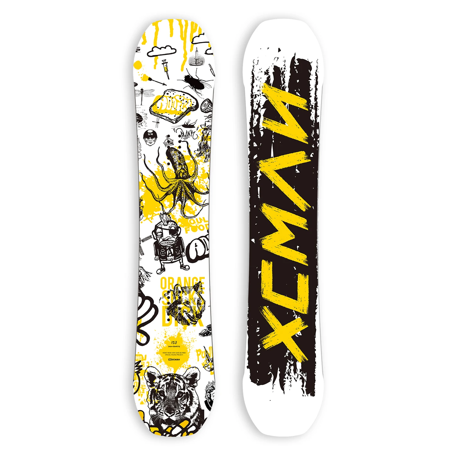 لوح الثلج XCMAN Freeride Camber للمبتدئين في جميع الجبال 2025 #2