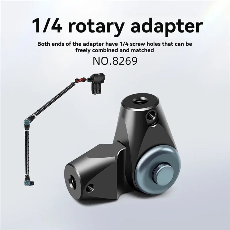【EXCLUSIVE!】Camera Fixed Base Metal 1/4 Adapter SLR Photography Universal Gimbal Tripod Metal Camera Mount Adapter