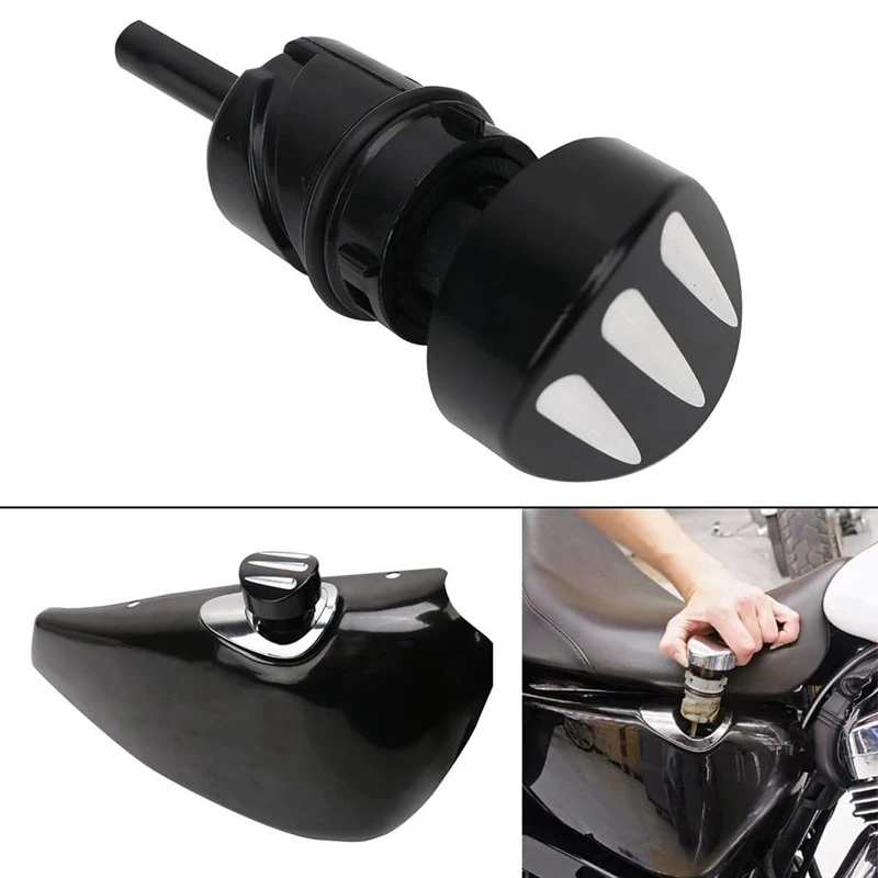 Motorcycle Accessories Oil Tank Dipstick Filler Cap Plug Oil Level Indicator for Harley Sportster XL883 XL883C 2004-2006 XL1200R