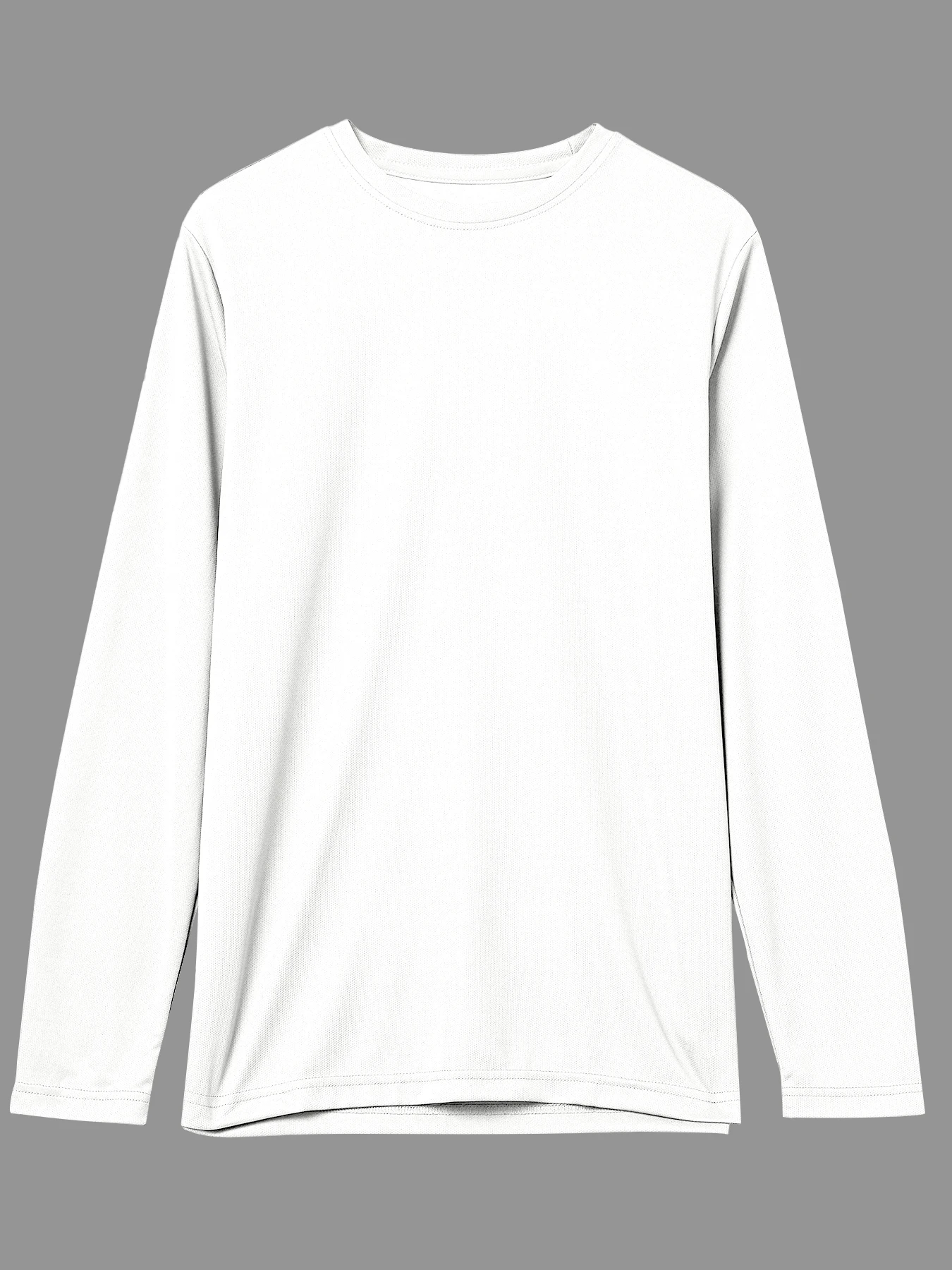 Herren Langarm-Sonnenschutz-Shirt Leichtes Workout UV-Schutz Schnelltrocknend Wander-T-Shirt Radsport Angeln Sportoberteil – Detail 2