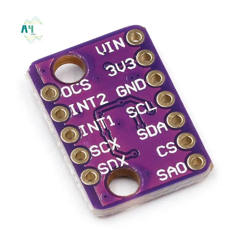 A40Z-10Set BMI160 GY-BMI160 6DOF 6-Axis Rate Gyro Gravitation Accelerometer Sensor Module IIC I2C SPI Communication Protocol 3-5