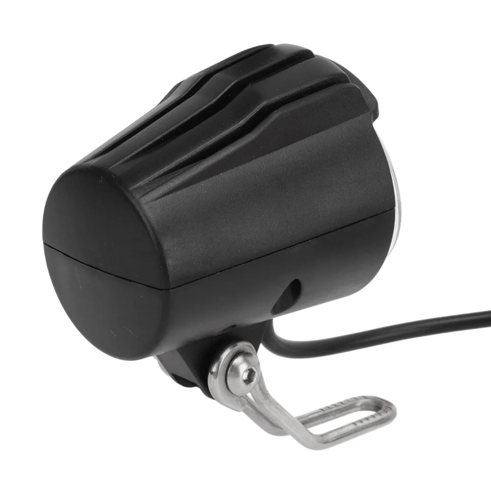 

Светодиодная фара для велосипеда DC 12V-60V, водонепроницаемая IPX4, 2.4W, простая установка, 3-контактная передняя фара для электровелосипеда