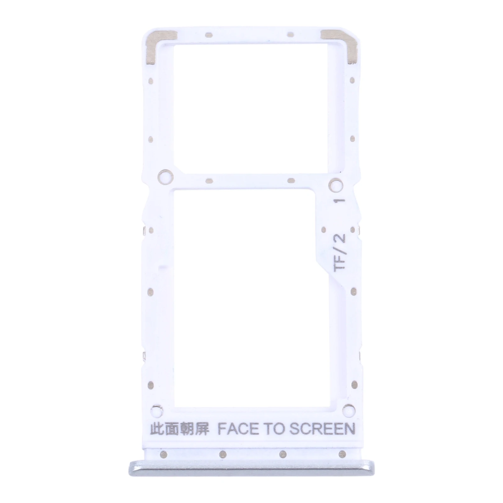 SIM Karte Tray + SIM Karte Tray / Micro SD Karte Tray für Xiaomi Redmi Hinweis 10/10T 5G / Poco M3 Pro 5G M2103K19G/19C/19PG/19PI