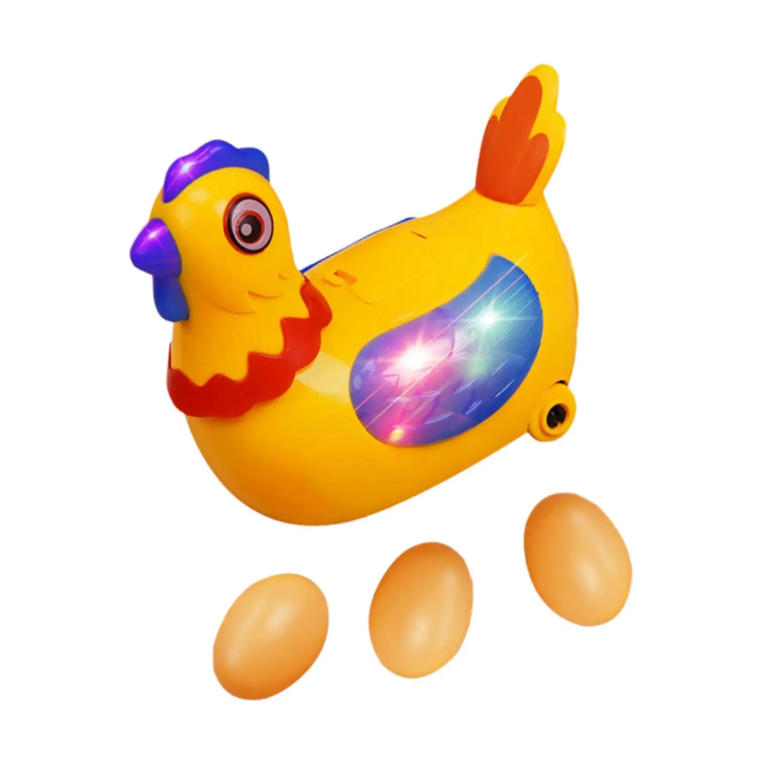 

Electric Chicken Egg Laying Toy Walking Chicken for Kids Toddlers Children