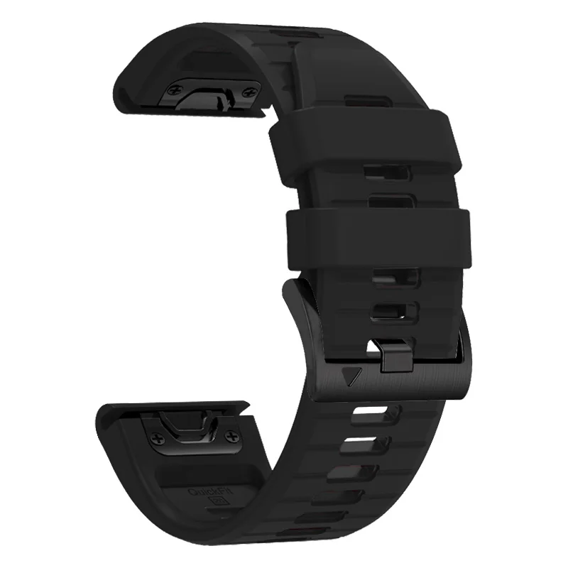 Quick fit 26/22mm Silikon Armband für Garmin 7x7 Pro Armband Armband für Garmin Fenix 6x 6pro 5x5 plus Instinkt 2x
