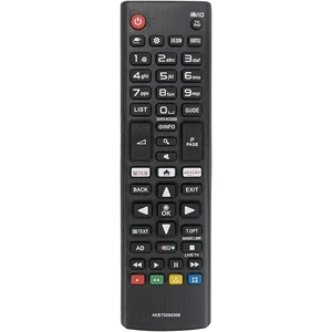 Universal Remote Control for LG TV, AKB75095308, TV 32LJ610V, 43UJ634V, 49UJ634V, 55UJ634V, 65UJ634V, 43UJ6309, 49UJ6309, 60UJ6309, 65UJ6309 10 Main Sales Universal Control - №7