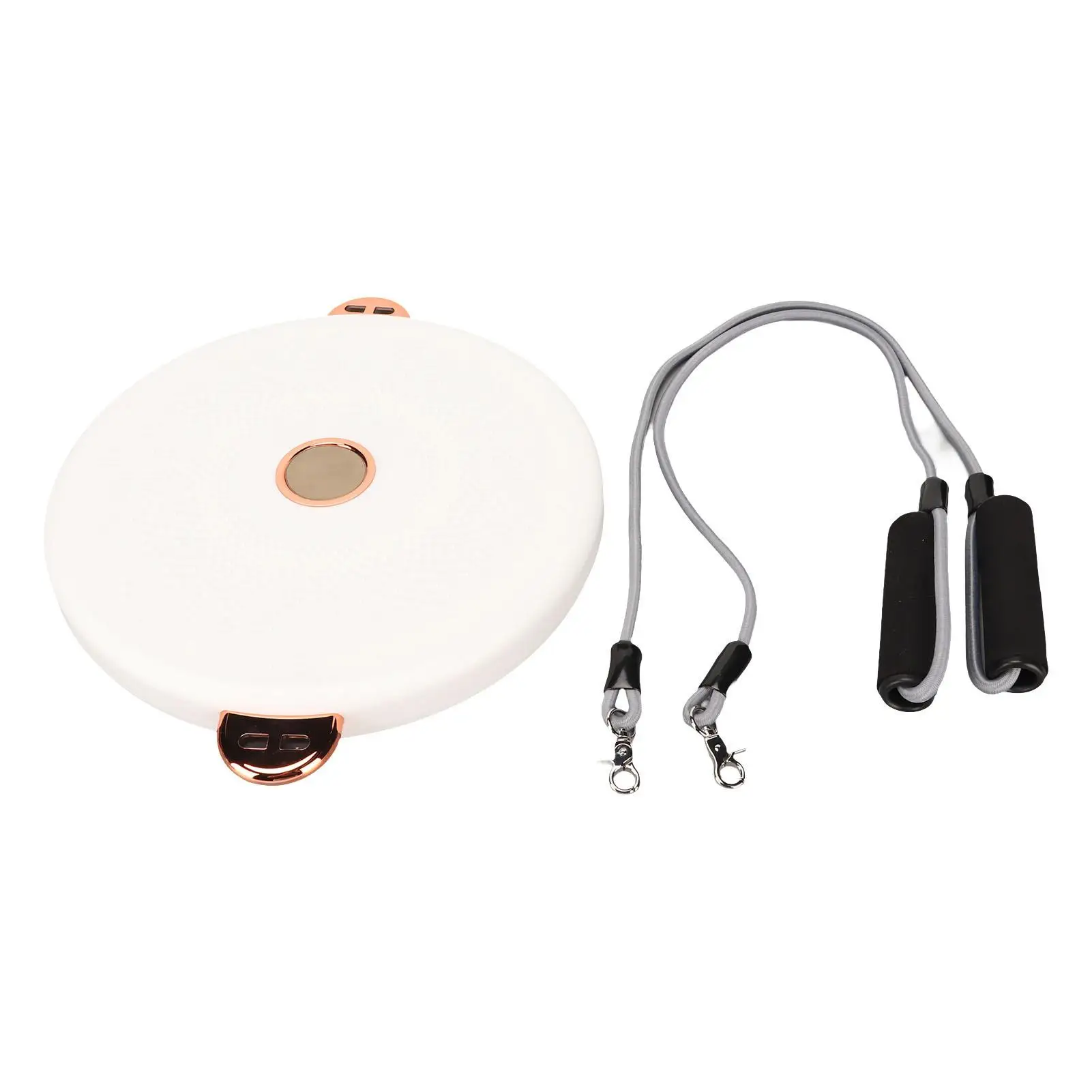 

Body Twisting Slimming Disc for Tummy Control Rotating Balance Board with Drawstring Handles Odorless Fitness Equipment