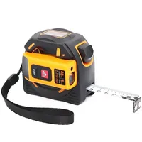 2 in 1 Digital Laser Distance Tape Meter With 5M Tape Measure 60M Laser Range Finder Measure Tools SWTM60