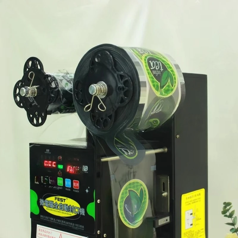 Factory Wholesale Bubble Tea Shop Cheap Price Automatic Bubble Tea Cup Sealer Sealing Machine Singapore