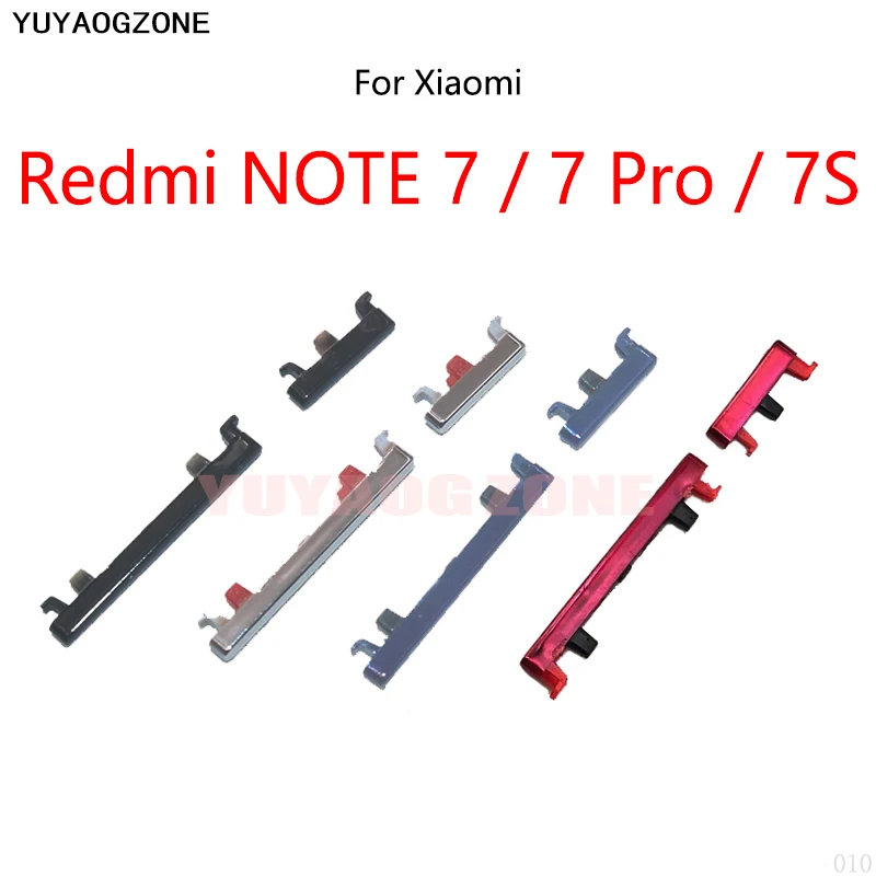 

For Xiaomi Redmi NOTE 7 Pro 7S Power Switch Button Side Key Volume Mute External On / Off Button