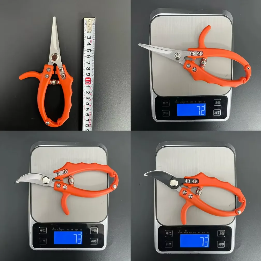 Picture 7: Branch Gardening Pruning Shears Greenery Grafting Scissors Tree Pruning Tools Outdoor Household Flower Branches Labor-saving