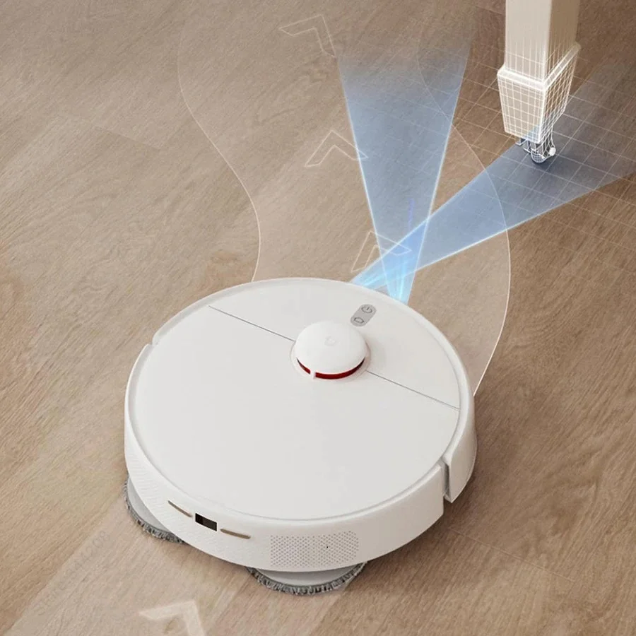 Xiaomi mijia auto robô aspiradores mop 2 casa inteligente varrendo esfregando rotativo de alta velocidade 5000pa sucção ciclone lds laser