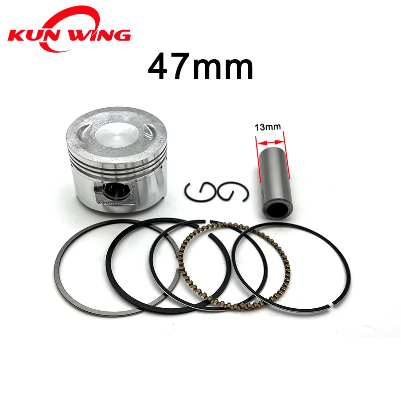 

47mm Piston Ring Kit for GY680 80 80cc 4 Stroke Scooter Motorcycle Engine Spare Parts
