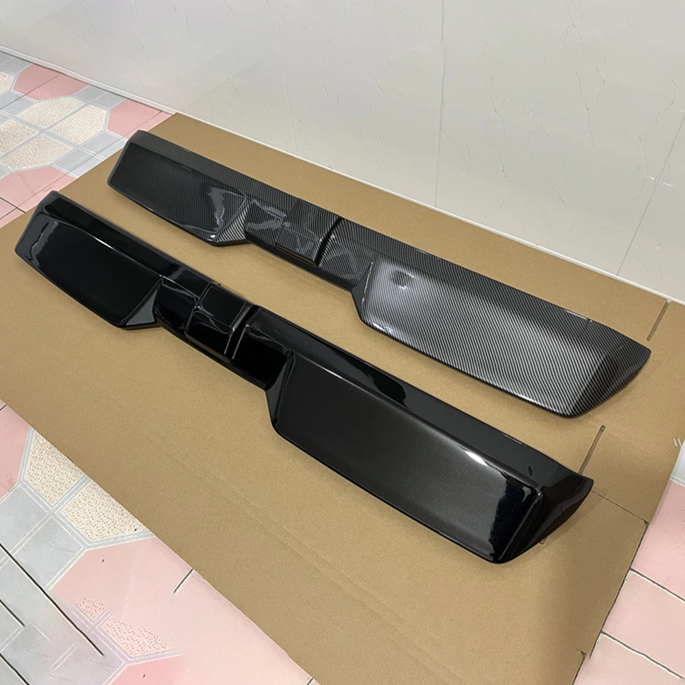 For Chery iCAR 03 2024 Rear Roof Trunk Lid Car Spoiler Wing Lip Tail Air Deflector ABS Plastic Exterior Tuning Accessories Parts