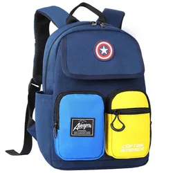 Disney Marvel Spider Man Children's Favorite Cartoon Book Bag Kindergarten Boys and Girls Lightweight Weight Reducing Book Bag