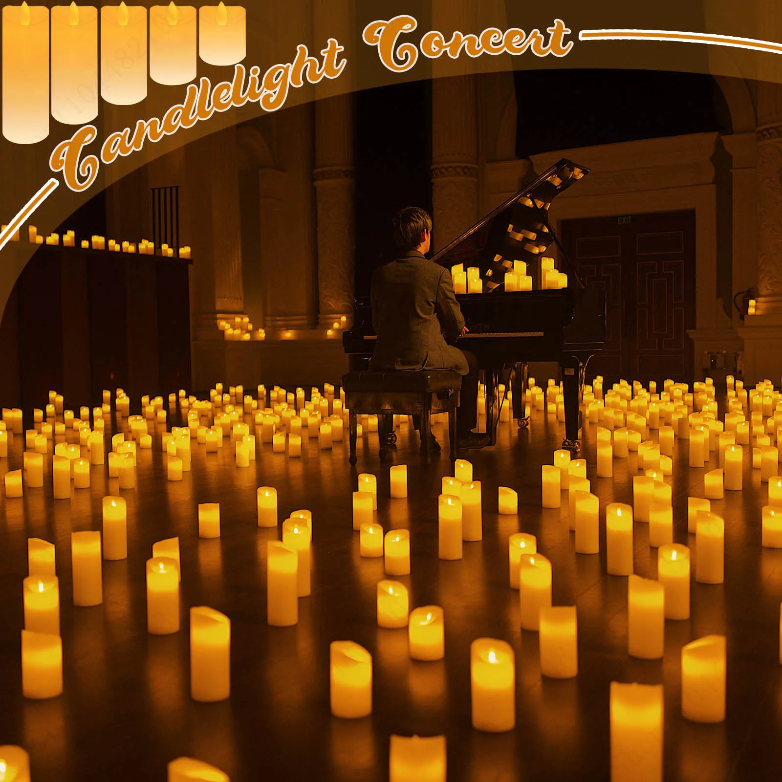 Thumbnail 4 - #29 Latest Decorative Candle Sets Offers