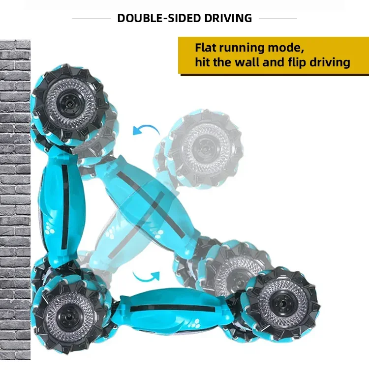 Детский хобби 4x4 автомобили радиоуправляемые игрушки Радиоуправляемый трюковый автомобиль управляемый руками жест электрический бесщеточный вращающийся Радиоуправляемый Дрифтинг автомобиль