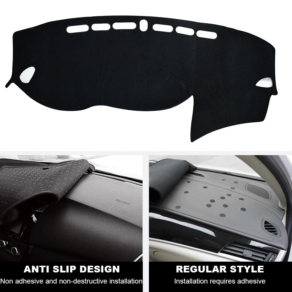 For Hyundai Tucson 2015-2016 2017 2018 2019 2020 Dashboard Cover Mat Pad Dashmat Dash Sunshade Instrument Carpet Car Accessories