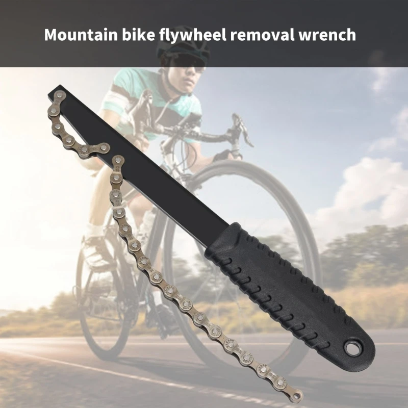 

Road Bike Chain Whip Tool Bicycles Sprocket Removel Tool Freewheel Remover Wrenches Sprocket Remover Repair Tool