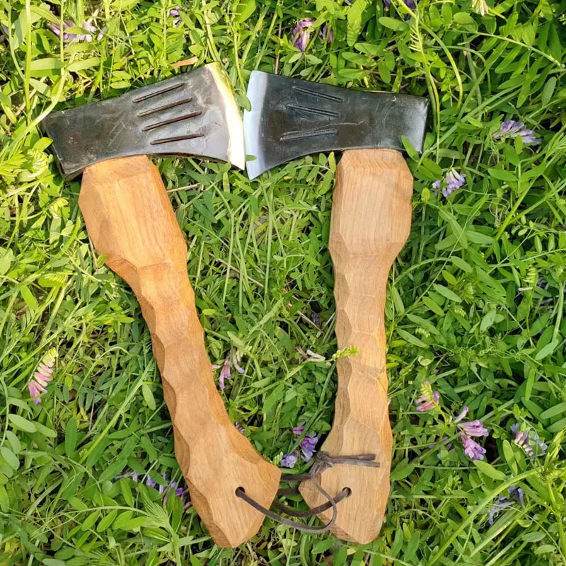 

Manganese Steel Forged Tactical Hand Axe for Convenient Outdoor Camping Multifunctional Loggin High-quality and Durable EDC Tool