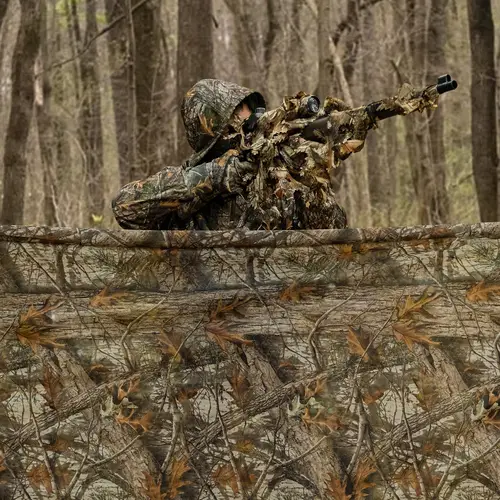 Imagen 2 del producto Red de camuflaje transparente 300d, ideal para acampar, red de camuflaje para caza al aire libre, ciervo, pato, valla de privacidad, soporte, red de fiesta