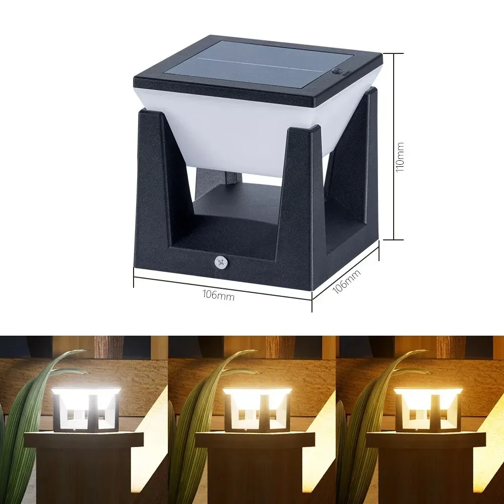 Close-up of the shatterproof glass on the exterior wall light