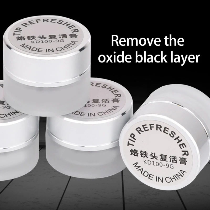 

Чистящая паста Паяльное жало с антипригарным оловом Крем для припоя Воскресающая паста