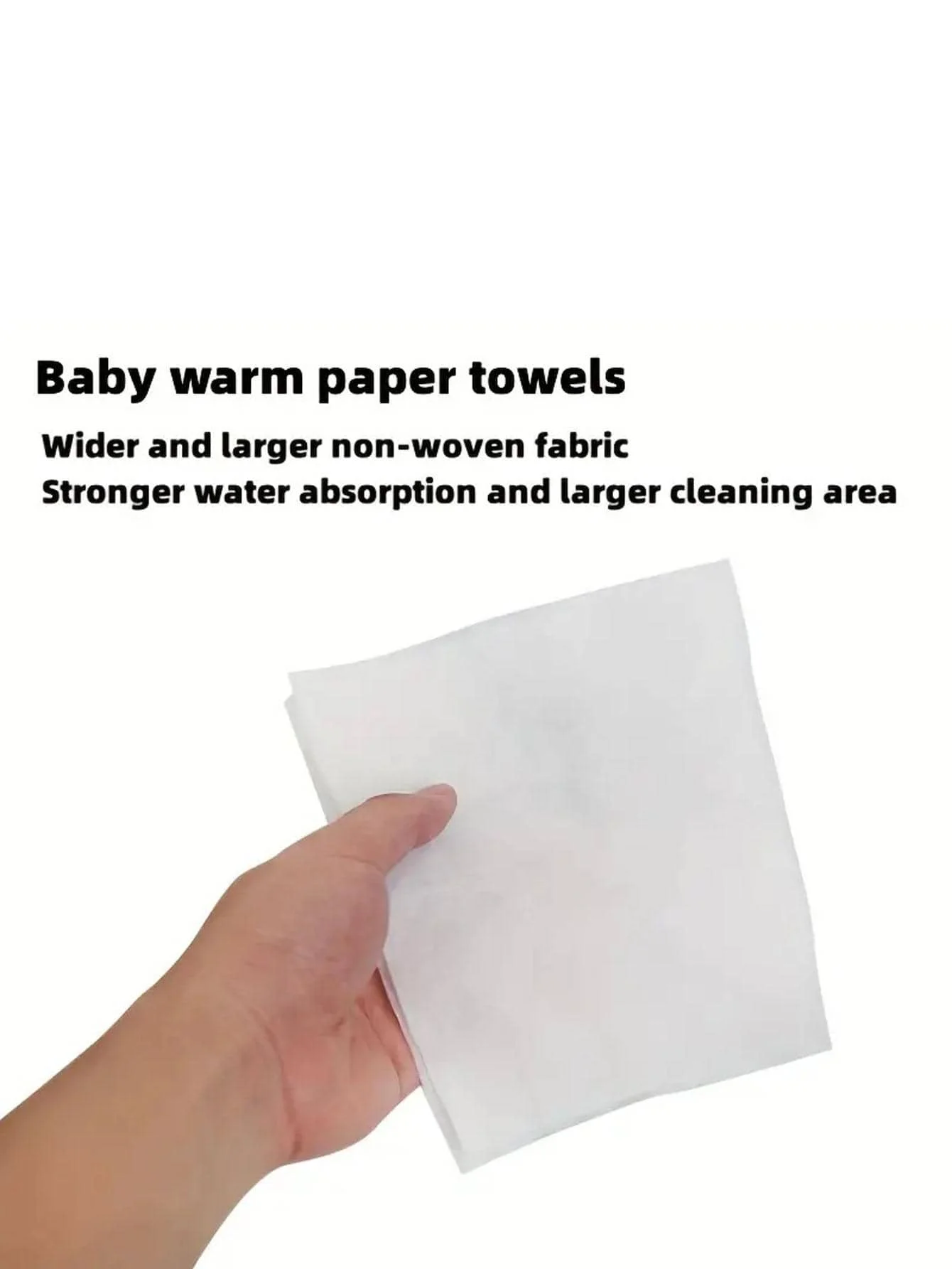 10 Pieces Per Pack Thickened Baby Wipes Pearl Pattern Large Size EDI Pure Water Newborn Can Be Used Clean And Moisturizing Conve