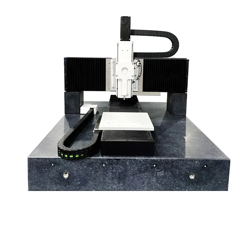 Four-axis gantry precision marble linear motor module, cross XYZ axis heavy-duty vertical upper and lower sliding table