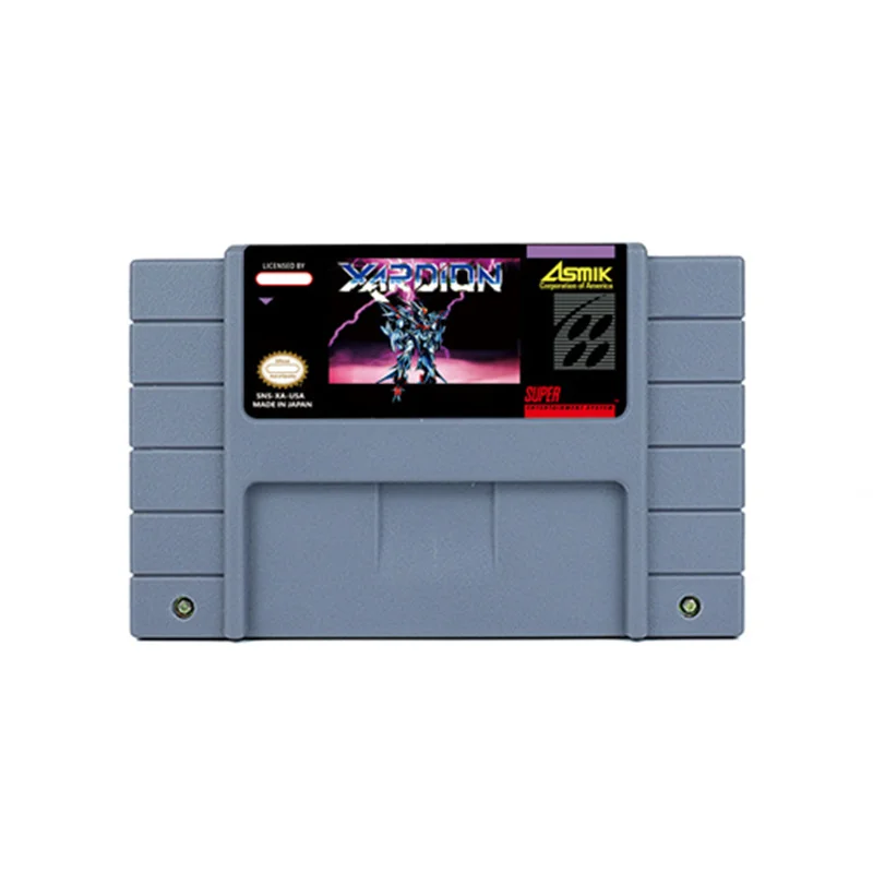 Xardion-لعبة الرجعية ل snes ، لعبة 16 بت ، هدية للأطفال