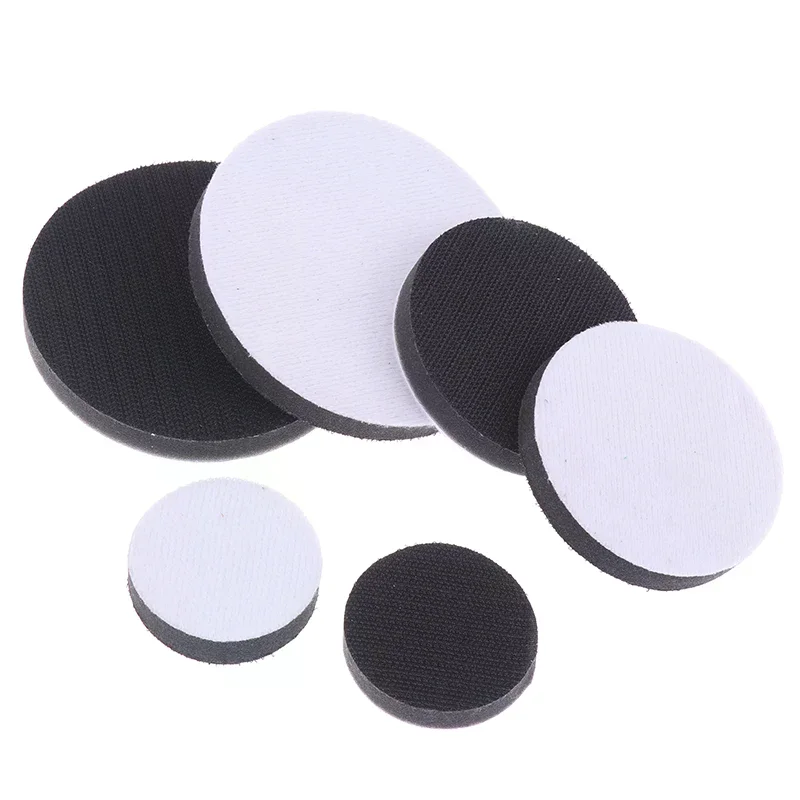 Fine Quality 5Pcs Soft Density Sponge Sanding Pads 2/3/5 Inch Polishing Cushion Power Tools Accessory