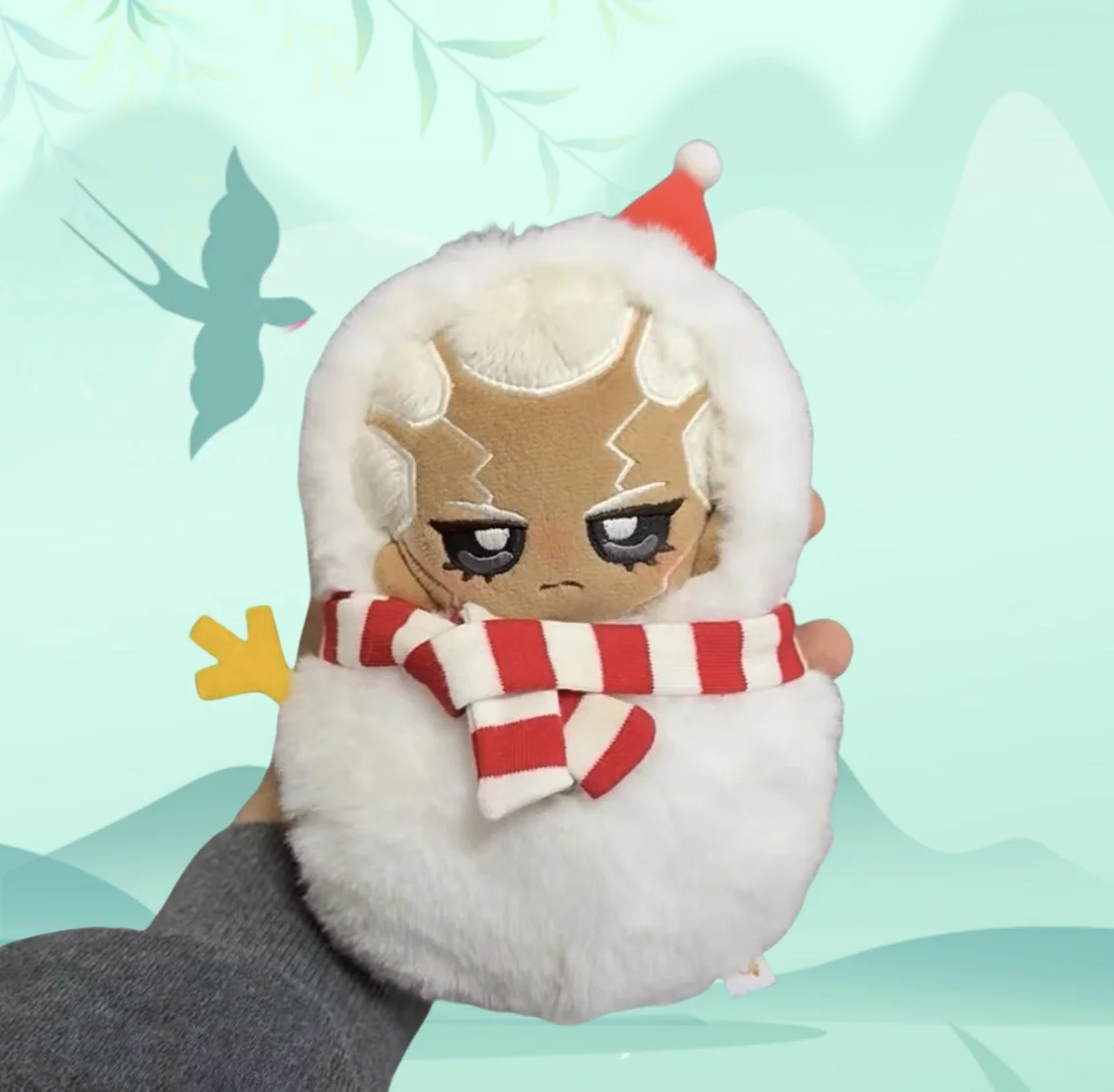 

Stuffed 10cm Anime JOJO Enrico Pucci Cotton Plush Nunu Doll - Perfect Surprise Gift for Kids Friends or Backpack Pendant