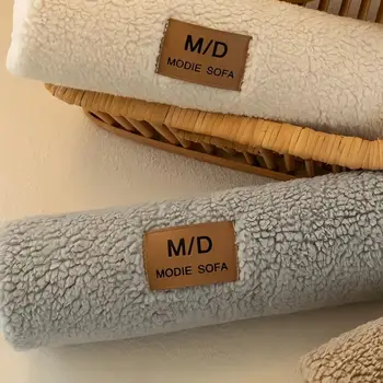 Pevný protiskluzový potah na pohovku z šerpy s dekorací z PU štítku na sedadlo do obývacího pokoje, univerzální potah na pohovku, ručník na nábytek 10 nejlepší prodej potah na pohovku ze šerpy - №1