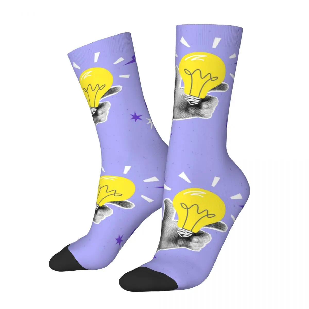 Artistic Inspiration Ideas Sock Printed Man Polyester