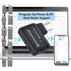 Bluetooth Frequenz schreiber Amateurfunk Adapter App PC für Baofeng UV 5R BF-888S mehrere Modell kein Treiber Ausgabe Kabel Ham Radi