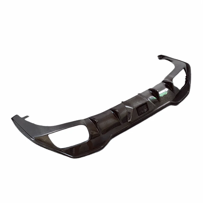 

True Carbon Fiber Illuminated Rear Diffuser for BMW 8 Series 840iG14 G15 Body Kit Front Lip Side Skirts