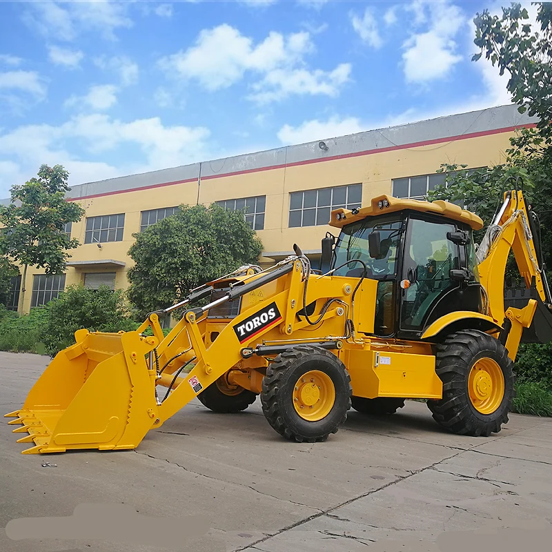 Construction Machinery Equipment Small Articulated Sale Chinese Mini Excavator Backhoe Loader China With CE