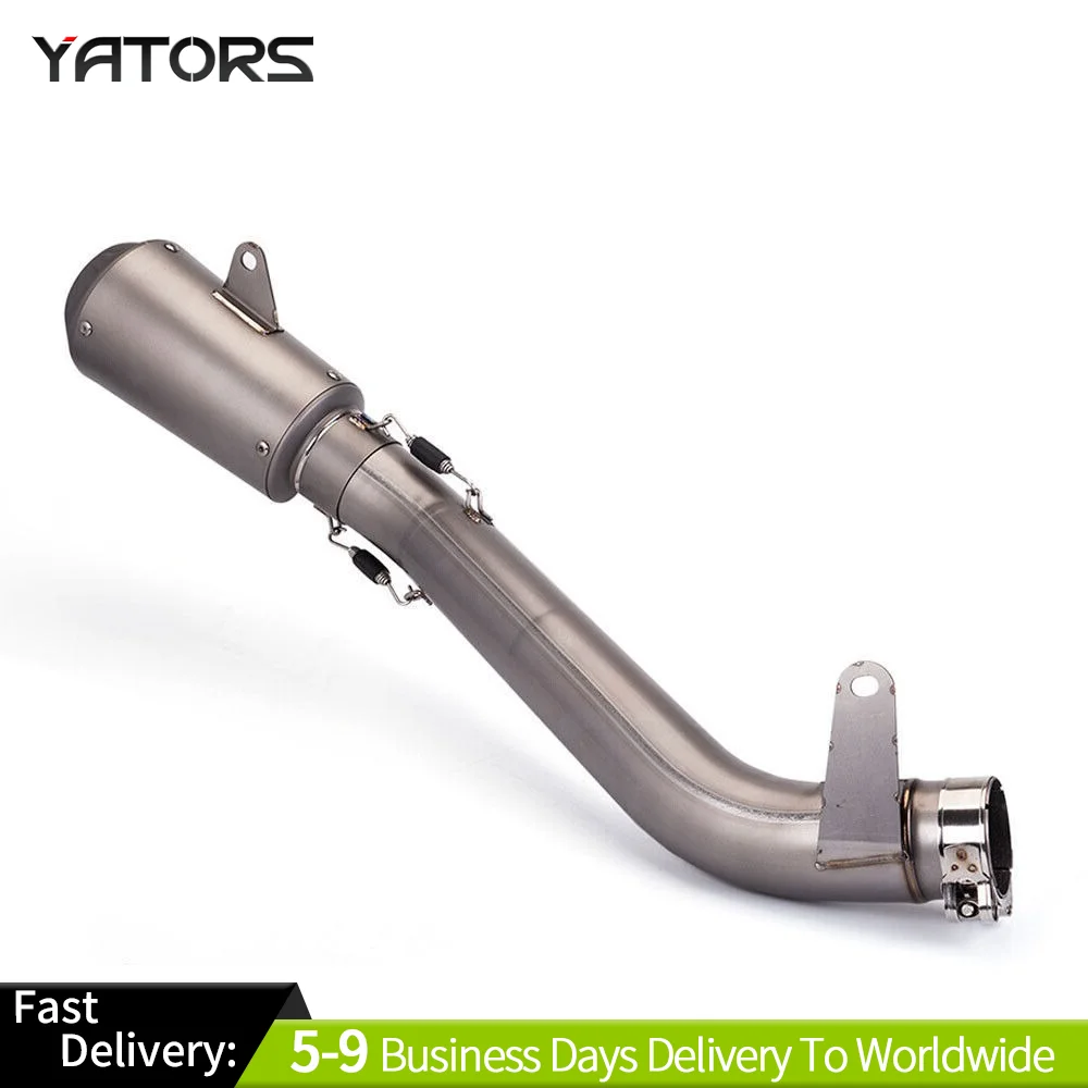 

For Kawasaki Ninja ZX10R 2016-2023 Slip on Muffler Titanium Exhaust Tail Pipe Exhaust Systems Exhausts Pipes