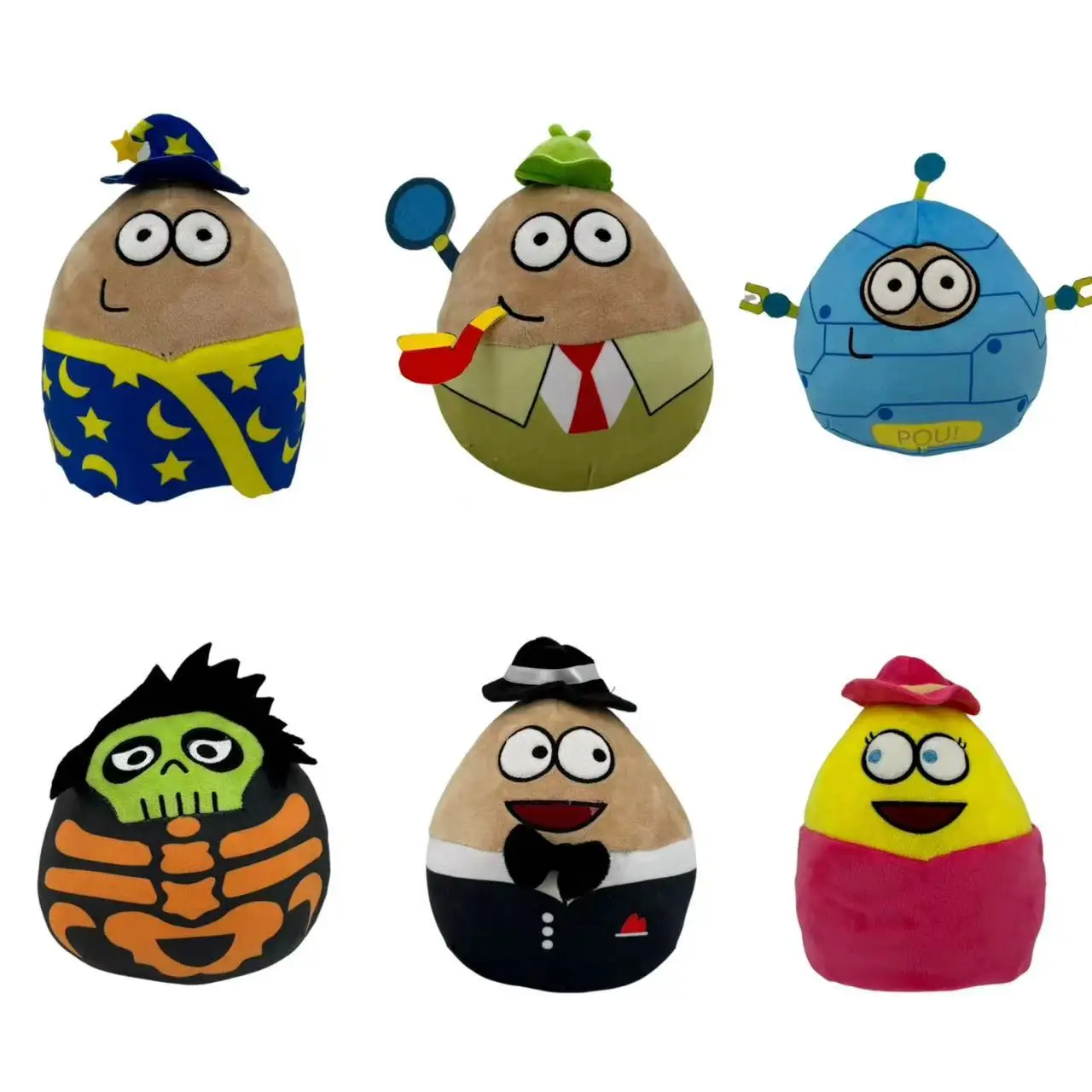 

New Product My Pet Alien Doll POU PLUSH Peripheral Plush Toy Doll Wholesale