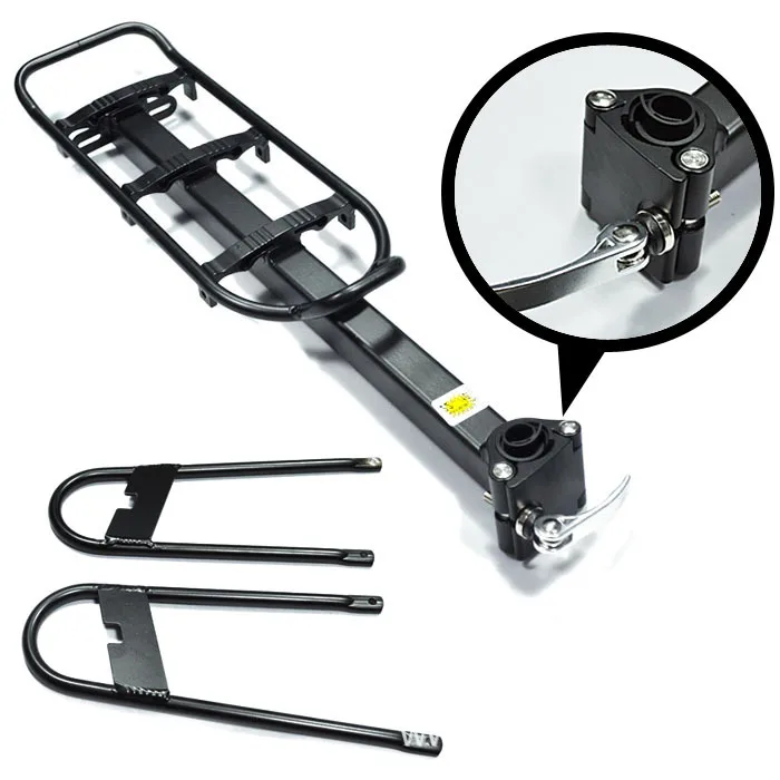 

Suitable for Bicycle RearShelf Mountain Bike Riding ShelfQuick Dismantling ShelfRoad CarRearShelf DiscBrake VBrake Shelf620