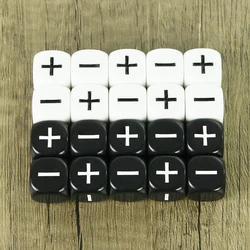 10pcs 16mm Fudge Dice Compatible Opaque
