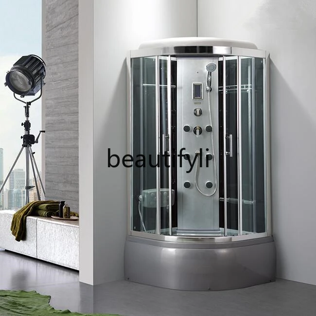 

Shower Room Integrated Bathroom Toilet Steam Bath Shower Tempered Glass Room