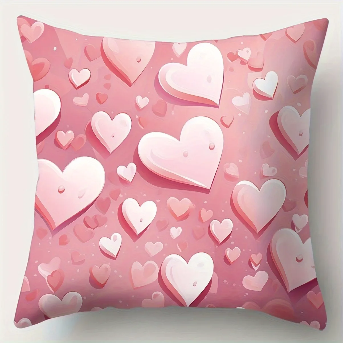 Confession balloon Valentine's Day pillowcase Valentine's Day decoration suitable for family sofa festive atmosphere ornaments