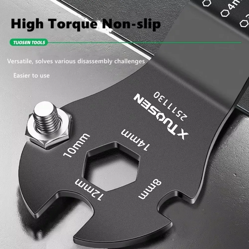 

11-in-1 Bicycle Repair Tool Multi Function Screwdrivers Multi Repair Tool Kit Carbon steel Folding Hexagonal screwdriver wrench