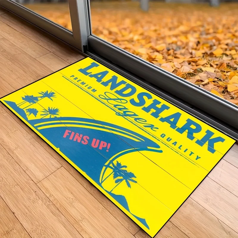 VIKAMA الإبداعية الدوري الاميركي للمحترفين دخول باب الحمام امتصاص الماء السجاد المضادة للانزلاق طاولة القهوة لغرفة المعيشة الكلمة حصيرة ديكور المنزل #6