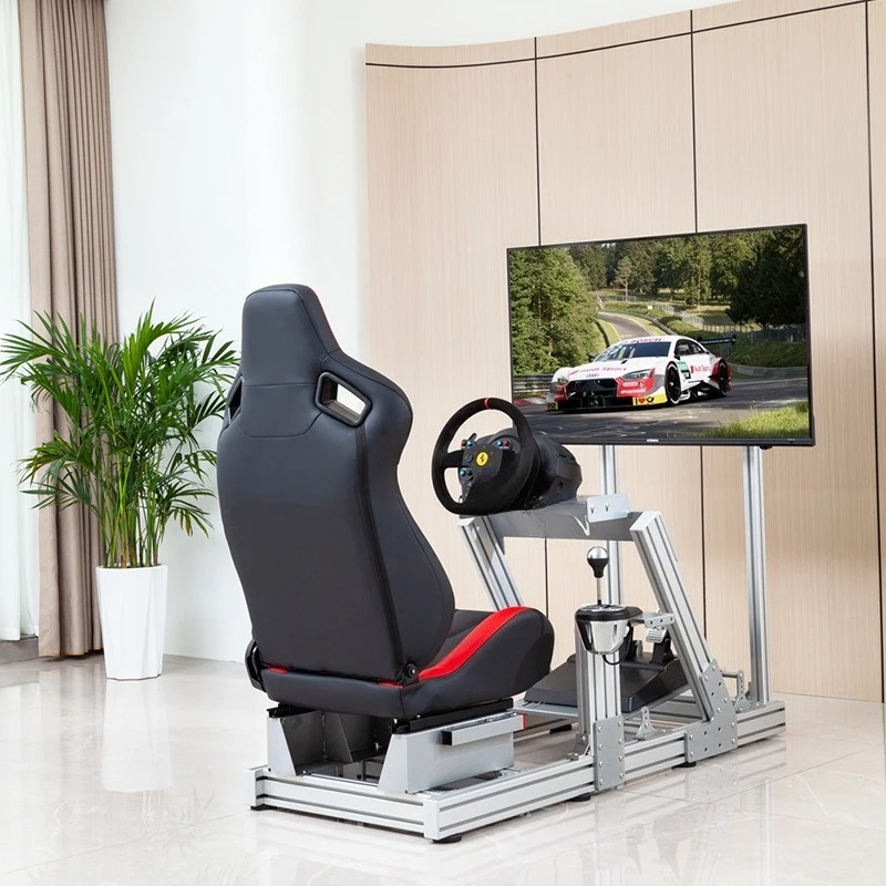 

Racing emulator driving game direct drive steering wheel seat bracket, horizon 5 eurotruck g29