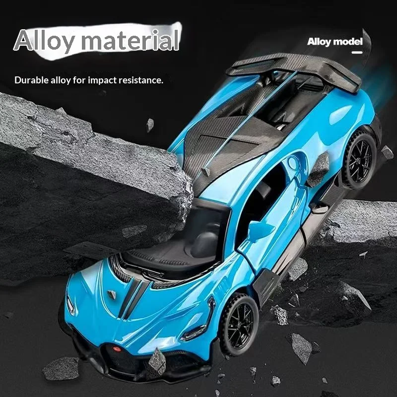 1:32 디보 합금 람보르기니 LP750 모델 장난감 다이캐스트 자동차 문 열림 소리와 빛 풀백 미니어처 스포츠카 소년 선물